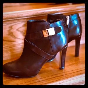Marc Fisher Leather Ankle Boots